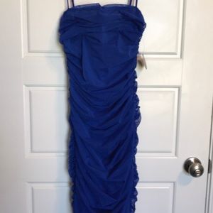 Fitted, ruched HMS dress